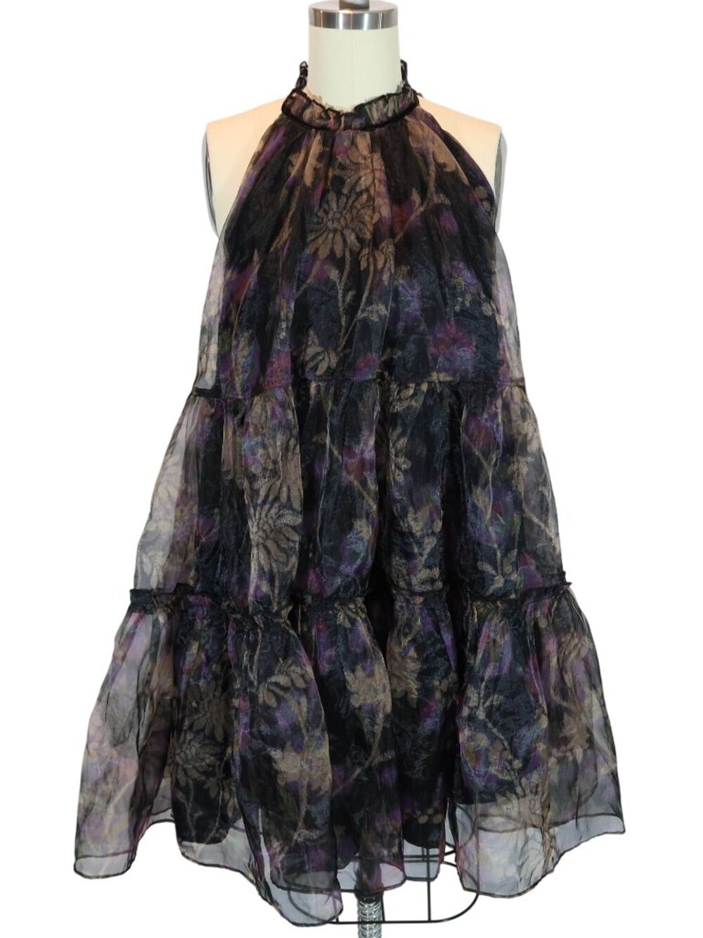 FREE PEOPLE Sweet Serenade Mini Dress Size M Dark Romantic Whims